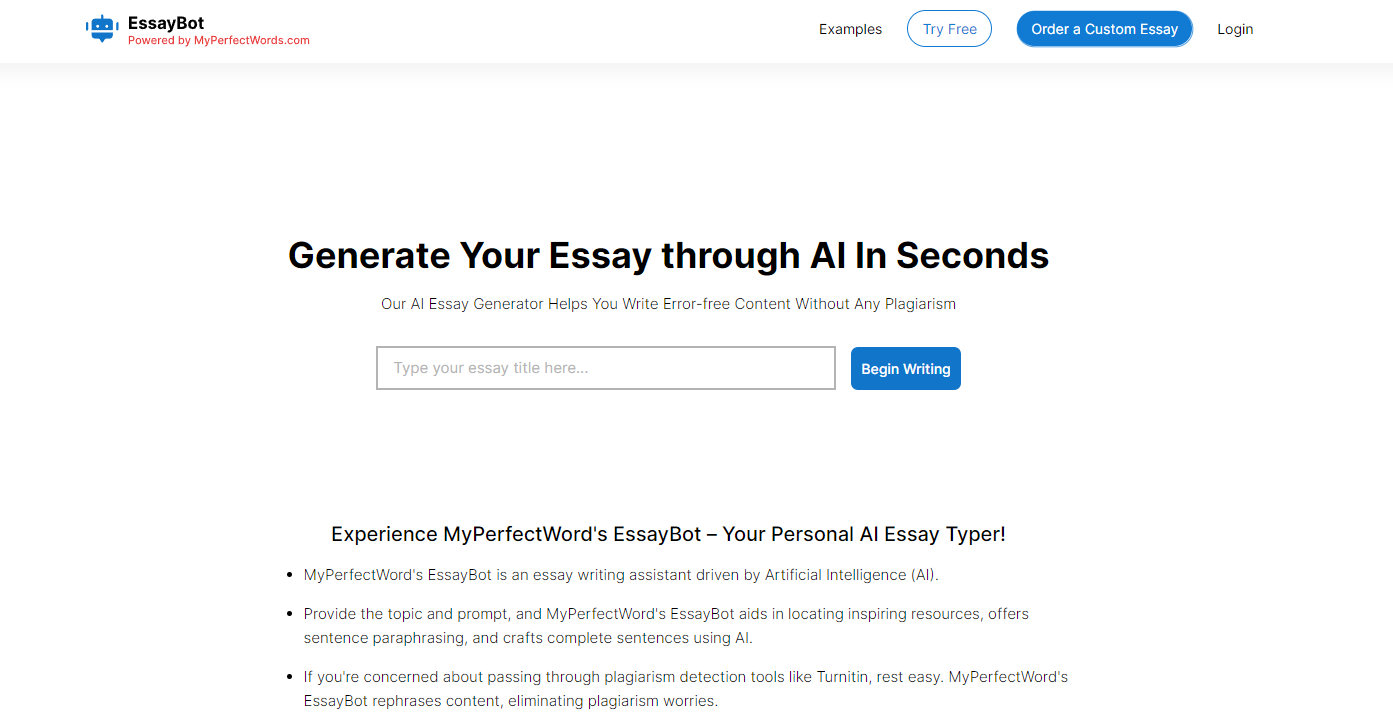 TOP AI Essay Writers for Students and Professionals in 2023-24